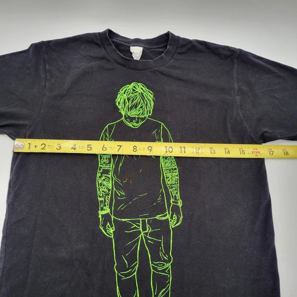Ed Sheeran X Multiply Tour T-Shirt Size Small Black Double-Sided Concert Tee - Picture 9 of 9